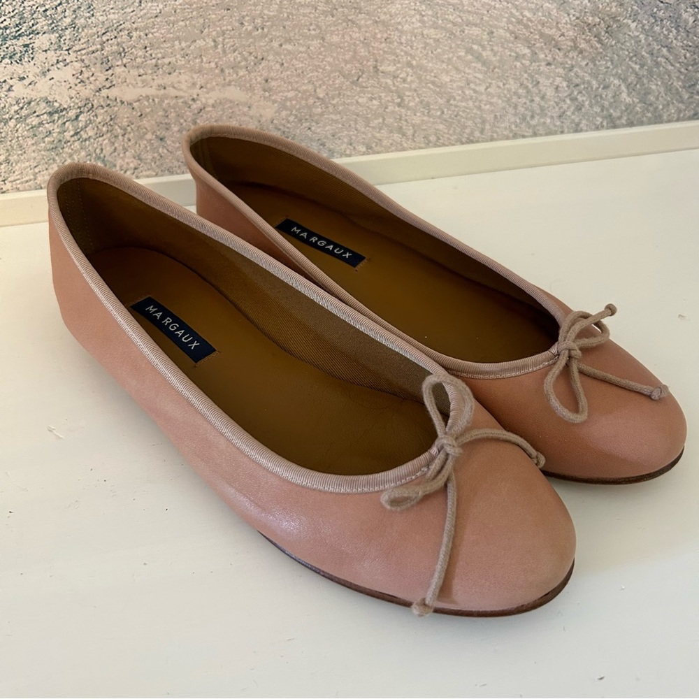 Margaux The Demi flat in ballet pink, size 39